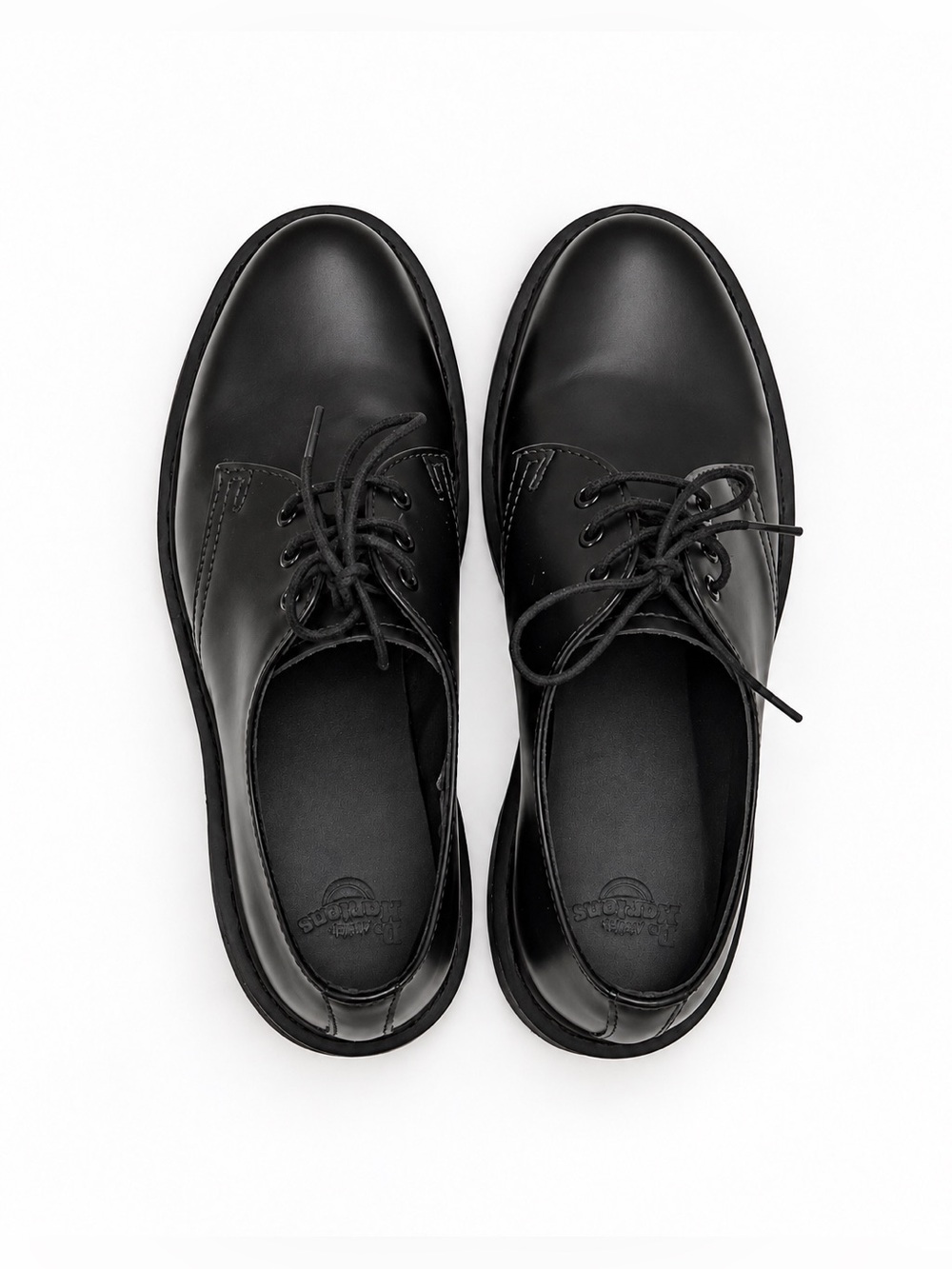 Dr. Martens Women’s US 7 Black Leather 3-Eye Lace-Up Oxford Shoes EU 38 $64 OBO